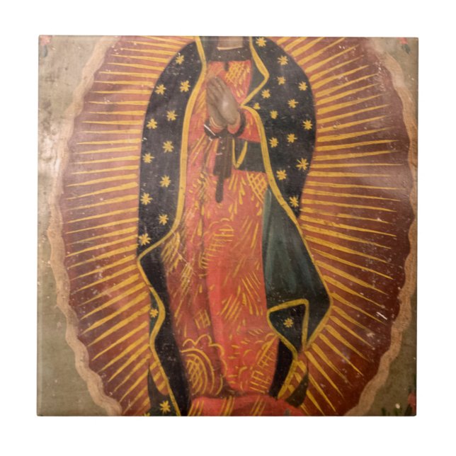 Azulejo Nuestra Señora De Guadalupe (Frente)