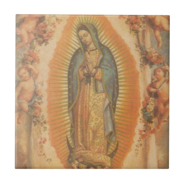 Azulejo Nuestra Señora De Guadalupe (Frente)
