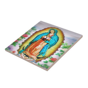 Azulejo Nuestra Señora de la Flora de Guadalupe