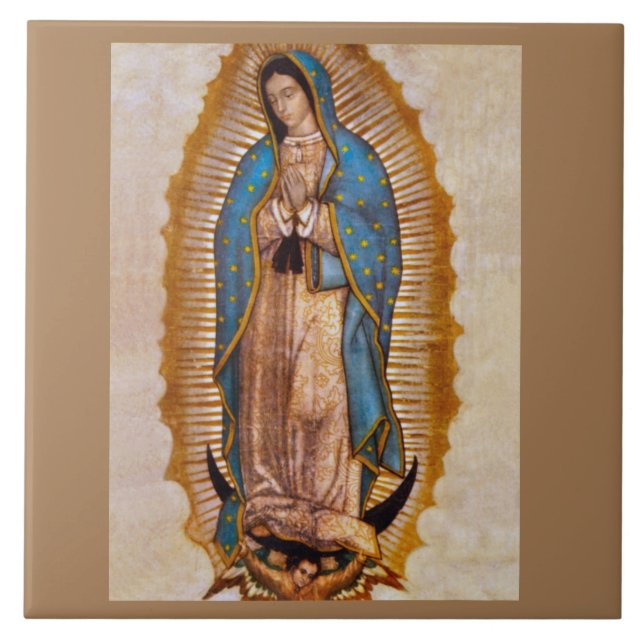 AZULEJO NUESTRA SEÑORA OF GUADALUPE (Frente)