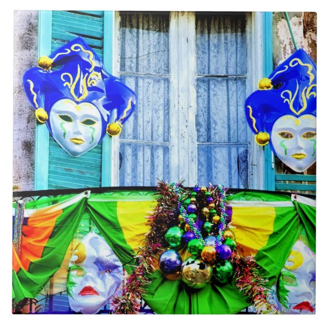 Azulejo Nueva Orleans, Luisiana (Frente)