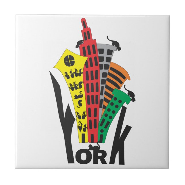 Azulejo Nueva York (Frente)