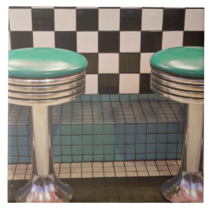 Azulejo Nuevo México, Albuquerque. El comedor 66 a lo larg