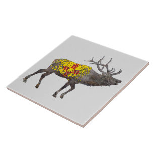 AZULEJO NUEVO MÉXICO ELK