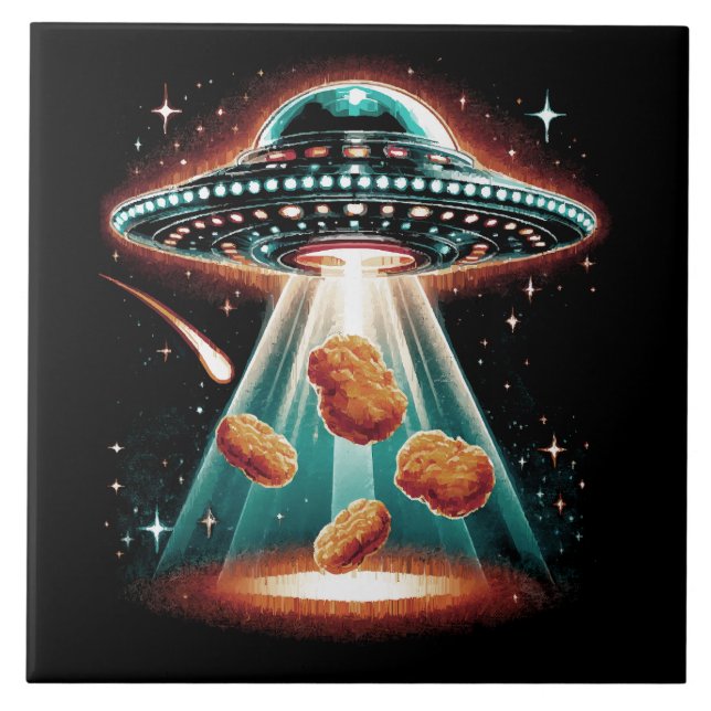 Azulejo Nugget de Pollo Crujiente (Frente)