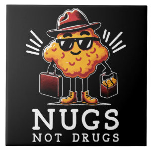 Azulejo Nuggets Crujientes No Drogas