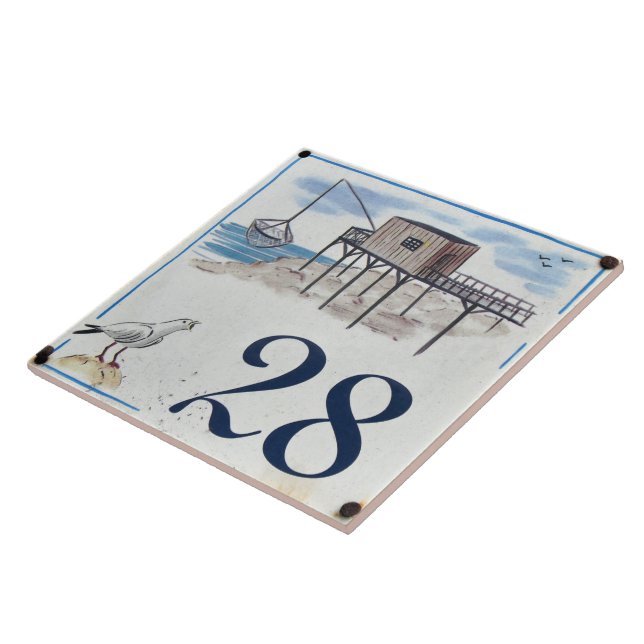 Azulejo Número 28. (Lado)