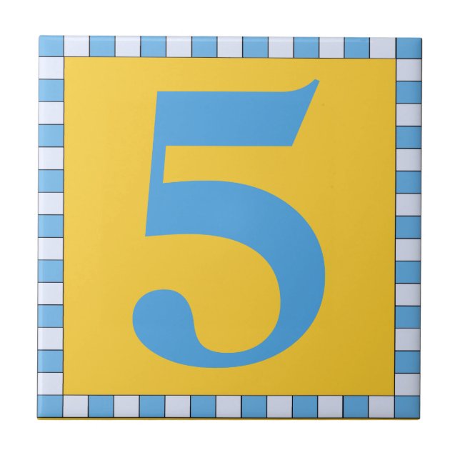 Azulejo Número de edición del marco de comprobación de mos (Frente)