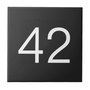 Azulejo Número de puerta