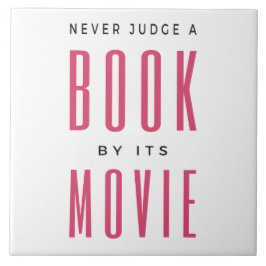 Azulejo Nunca juzgues un libro por su película