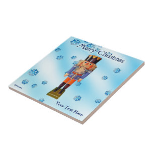 Azulejo Nutcracker alemán - Feliz Navidad