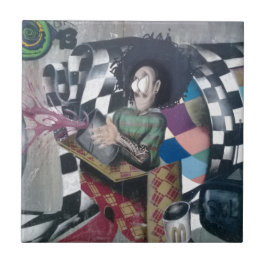 Azulejo Obra de arte de grafiti abstracto