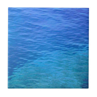 Azulejo Ocean blue water waves