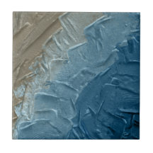 Ocean's Edge: Una pintura digital de la tranquilid