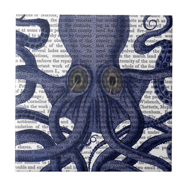 Azulejo Octopus Arriba (Frente)