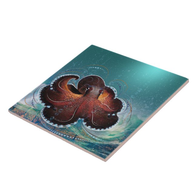 Azulejo OCTOPUS - Mosaico cerámico (Lado)