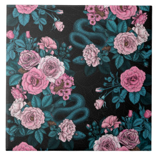 Azulejo Ocultos en los rosas 2