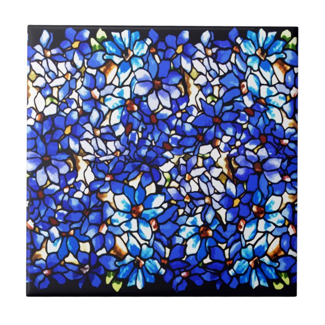 Azulejo Ode a Tiffany Clematis (Frente)