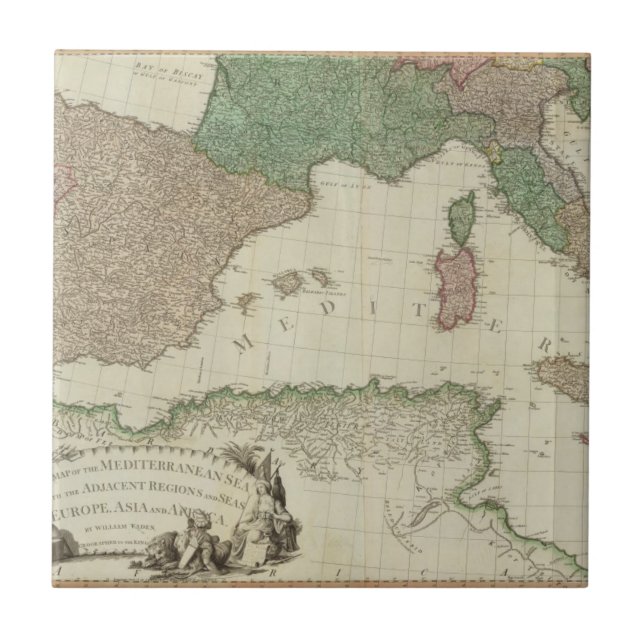 Azulejo Oeste mediterráneo (Frente)