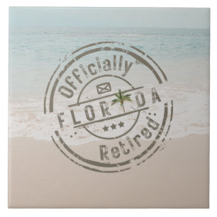 Azulejo Oficialmente retirado en el Océano de Playa Tropic