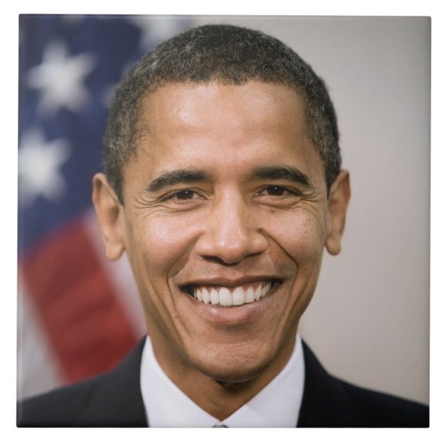 Azulejo Oficina del Presidente Electo Barack Obama (Frente)