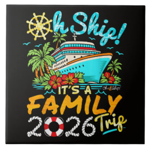 Azulejo Oh Barco Es un Viaje Familiar 2026 Familia Combina