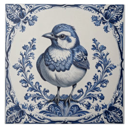 Azulejo Oiseau 4