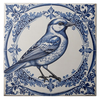 Azulejo Oiseau 5