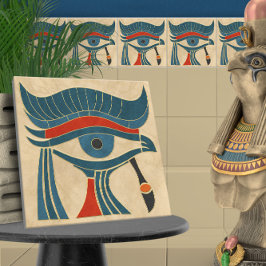 Azulejo Ojo Egipcio Art Decó De Horus