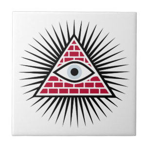 Azulejo Ojo masónico
