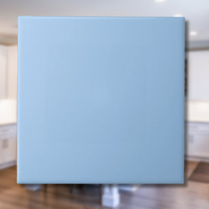 Azulejo Ojos de bebé azules color sólido Clásico Elega