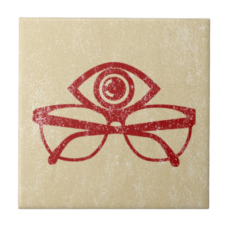 Azulejo Ojos y anteojos de cosecha
