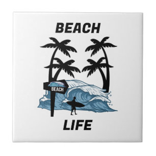 Azulejo Ola de agua divertida