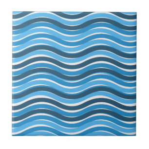 Azulejo Olas azules