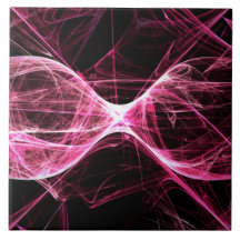 Olas de energía rosada rock de Punk chica