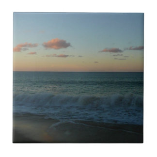 Azulejo Olas estrelladas en el paisaje de Sunset Beach