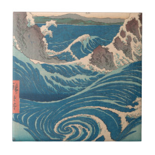 Azulejo Olas japonesas Naruto Remolino Arte Oceánico