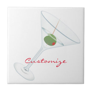 Azulejo Olive Martini Thunder_Cove