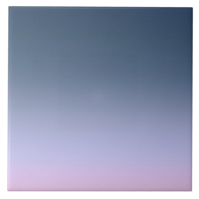Azulejo Ombre rosa azul. (Frente)