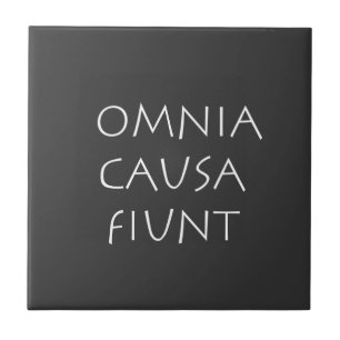 Azulejo Omnia causa fiunt
