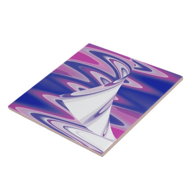 Azulejo Ondas giratorias (Lado)