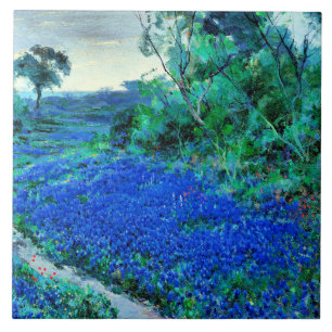 Azulejo Onderdonk - Bluebonnets en la mañana sabrosa