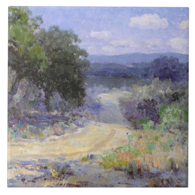 Azulejo Onderdonk - Un camino a través del País de las Col (Frente)