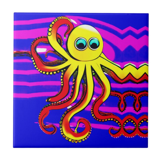 Azulejo Opa el Pulpo (Frente)