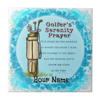 Azulejo Oración de los golfistas