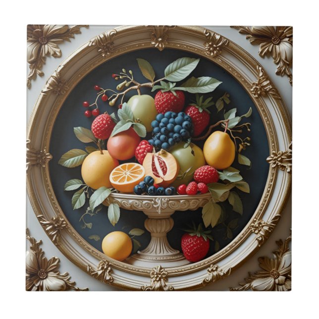 Azulejo Orchard dorado (Frente)