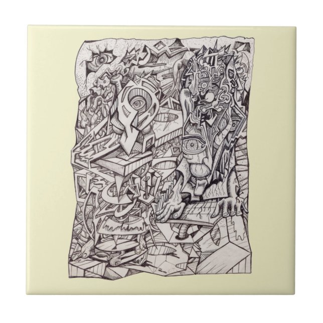 Azulejo Órgano de preocupación (Frente)