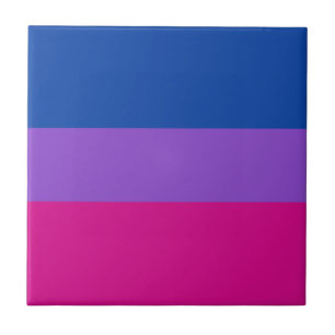 Azulejo Orgullo bisexual, audaces franjas, ORGULLO LGBTQ
