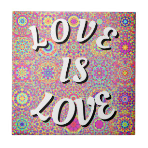 Azulejo Orgullo Love Is Love