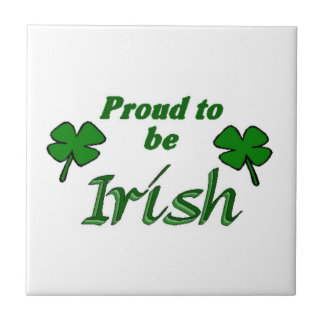 Azulejo Orgulloso ser irlandés